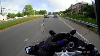 Nate VLOG on BMW R1200RT on the way to work my 1 pick if I could only have one moto [upl. by Yamauchi]