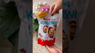 Kinderin fərqli məhsulu😍 food chocolatier chocolate chocolat recipe chocolatos candy vlog [upl. by Naillil626]