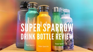 SUPER SPARROW  Drink Bottle Review [upl. by Fayola]