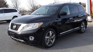 2015 Nissan Pathfinder driverside small overlap IIHS crash test [upl. by Jon]