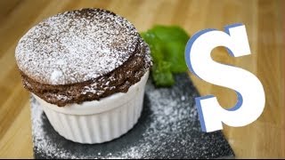 Mint Chocolate Soufflé Recipe  SORTED [upl. by Crawley]