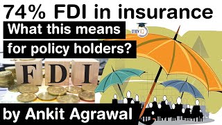 Insurance Amendment Bill 2021 increases FDI limit up to 74  What this means for policyholders [upl. by Polard743]