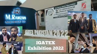 IGATEX EXHIBITION 2022  Expo Center  AVlog  High Tech Machineries 👍 [upl. by Etessil]