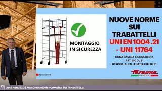 FARAONE  nuove norme trabattelli in vigore dal 1 dicembre 2021 [upl. by Sacci231]