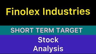 FINOLEX INDUSTRIES LTD STOCK TARGET ANALYSIS 🍊 FINOLEX INDUSTRIES STOCK NEWS BIG UPDATE 201124 [upl. by Ariek692]