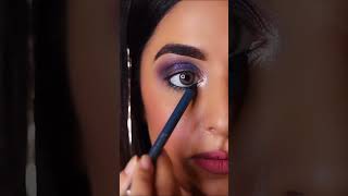 Eye makeup tutorials partywearmakeup utubeshorts [upl. by Evets130]