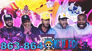 JIMBEI KOS BIG MOM One Piece Ep 863864 Reaction [upl. by Brote237]