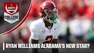 Ryan Williams A new STAR for Alabama  RIVALRY with Georgia coming up 👀  Countdown to GameDay [upl. by Mlehliw]