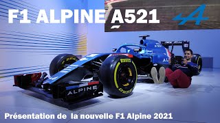 Nouvelles couleurs Alpine F1 2021  Châssis Précedent [upl. by Tamra949]