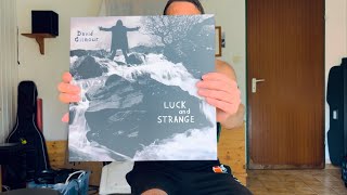 Unboxing David Gilmours Album „Luck and Strange“ Vinyl Version davidgilmour vinyl [upl. by Teryl182]