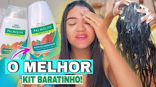 TESTEI A LINHA DE SHAMPOO E CONDICIONADOR BOM DE HIDRATAÇÃO  PALMOLIVE [upl. by Amron]