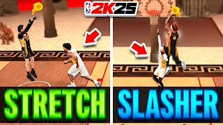 SLASHER  STRETCH BIG IS UNBEATABLE IN NBA 2K25 [upl. by Moskow244]