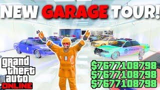 My GTA 5 Modded Cars Garages Tour GTA 5 Online Modded Car Garage Showcase 2024 [upl. by Adrea467]