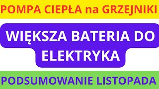 Ile Bierze Prądu Pompa Ciepła na Grzejniki Dlaczego Większa Bateria do Elektryka Magazyn Energii [upl. by Kushner223]