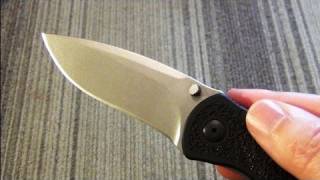 Knife Review Kershaw S30V Blur [upl. by Kciredohr20]