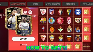 HOW TO PLAY LA LIGA TOTS BINGO LA LIGA TOTS TIPS AND TRICKS FC MOBILE 24 [upl. by Aciamaj]