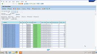 SAP Basis  Job Overview Options [upl. by Tehr]