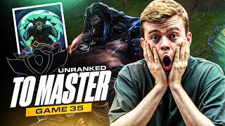 35  UDYR JUNGLE  UNRANKED TO MASTER HARD MODE [upl. by Auohs]