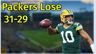 Packers vs Vikings a Tale of Two Halves [upl. by Etnom]