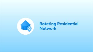 Rotating Residential Network  Proxy Network Types  Bright Data [upl. by Satsok]