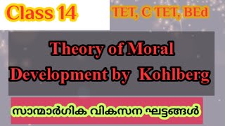 Kohlbergs Moral Development theory Malayalam explanation  KTET C TET [upl. by Gerty158]