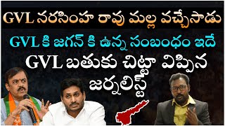 GVL Narasimha Rao Strikes Back Again  Revealed Relation Between GVL amp Jagan  Icon Politics [upl. by Yoshio]