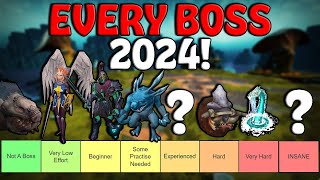 Ranking all RuneScape Bosses Easiest to Hardest  2024 [upl. by Euginimod]