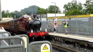 Steam to Chesham 16082014 [upl. by Adelheid]