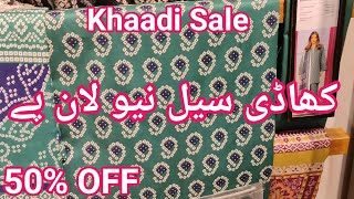 khaadi Sale 50 Sale new Designs in Sale  khaadi summer sale [upl. by Smiley557]