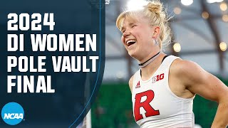 Womens pole vault final  2024 NCAA outdoor track and field championships [upl. by Giselle]