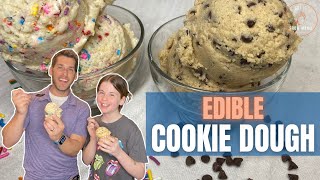 Edible Cookie Dough recipe [upl. by Ayel]