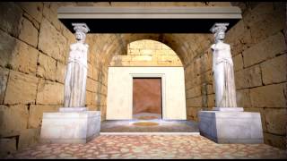 AMFIPOLIS TOMB 3D ANIMATION VIDEO  UPDATE [upl. by Sirraf]