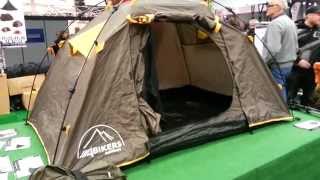 Awesome tent up in 10 seconds at mcexhibition in Stockholm Sweden [upl. by Lyrret294]