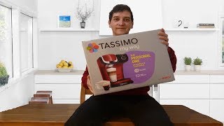 Unboxing Tassimo My Way  Bosch Tassimo Coffee Machine THE PERSONAL ONE [upl. by Ellissa798]