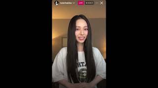 ASMR Karina Singing Yodeling Instagram LIVE 5min [upl. by Dehsar]