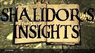 Skyrim SE  Shalidors Insights College of Winterhold [upl. by Golding189]