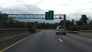 Delaware Expressway Interstate 295 Exits 5 to 1 westbound [upl. by Gustie805]