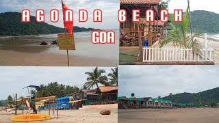 AGONDA BEACH  SOUTH GOA  BEACH HUTS  KAYAKING  BOAT TOUR PRICES  GOA 2024 [upl. by Bink]