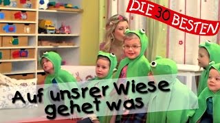 👩🏼 Auf unsrer Wiese gehet was  Singen Tanzen und Bewegen  Kinderlieder [upl. by Maisel]