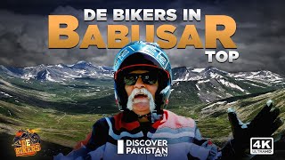 Mukaram Tareen with his team of Bikers has reached Babusar top  De Bikers  Discover Pakistan TV [upl. by Janka]