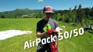 How to pack your glider in the AirDesign AirPack 5050 bag [upl. by Willcox842]