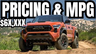 Official 2024 Tacoma TRD Pro Pricing amp MPG REVEALED [upl. by Favata442]