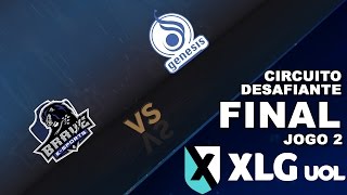 FINAL do Circuito Desafiante de LoL  Segundo Split  Remo Brave vs Genesis Jogo 2 [upl. by Zebapda742]