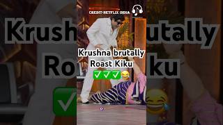 Krushna brutally Raost Kiku😂 kapilsharma sunilgrover krushnaabhishek kikusharda [upl. by Akenit196]