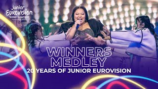 20 Years of Junior Eurovision  Winners Medley  JESC2022 [upl. by Ailel]