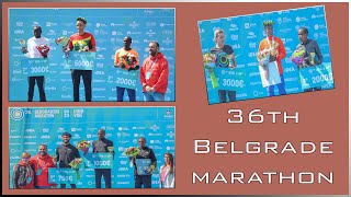 36th Belgrade Marathon Serbia 2023  36 Beogradski maraton [upl. by Duquette]