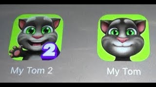 Talking Tom Plays Talking Tom 2 [upl. by Capriola]