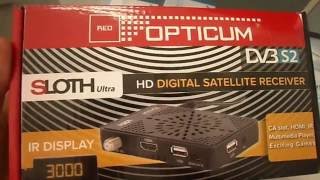 Opticum Sloth ultra video review 720p HD [upl. by Anairo]