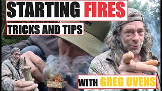 Gregovens  Survival Tricks And Tips  Starting A Fire [upl. by Hgeilyak]