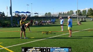 2023 Spikeball Challenger Toronto  Premier Finals  Critical Hit vs Insystem CVOD [upl. by Winikka903]